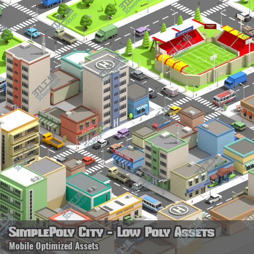 images/goods_img/20210319/SimplePoly City - Low Poly Assets/1.jpg